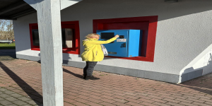 Stellplatzautomat am Wohnmobilpark