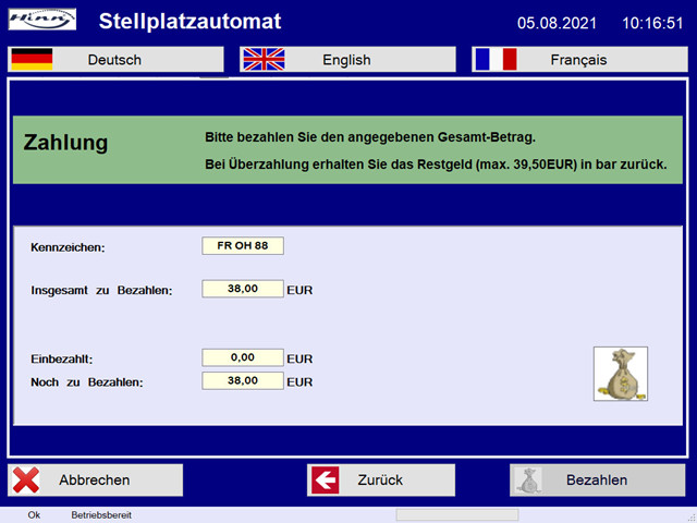 Zahlung